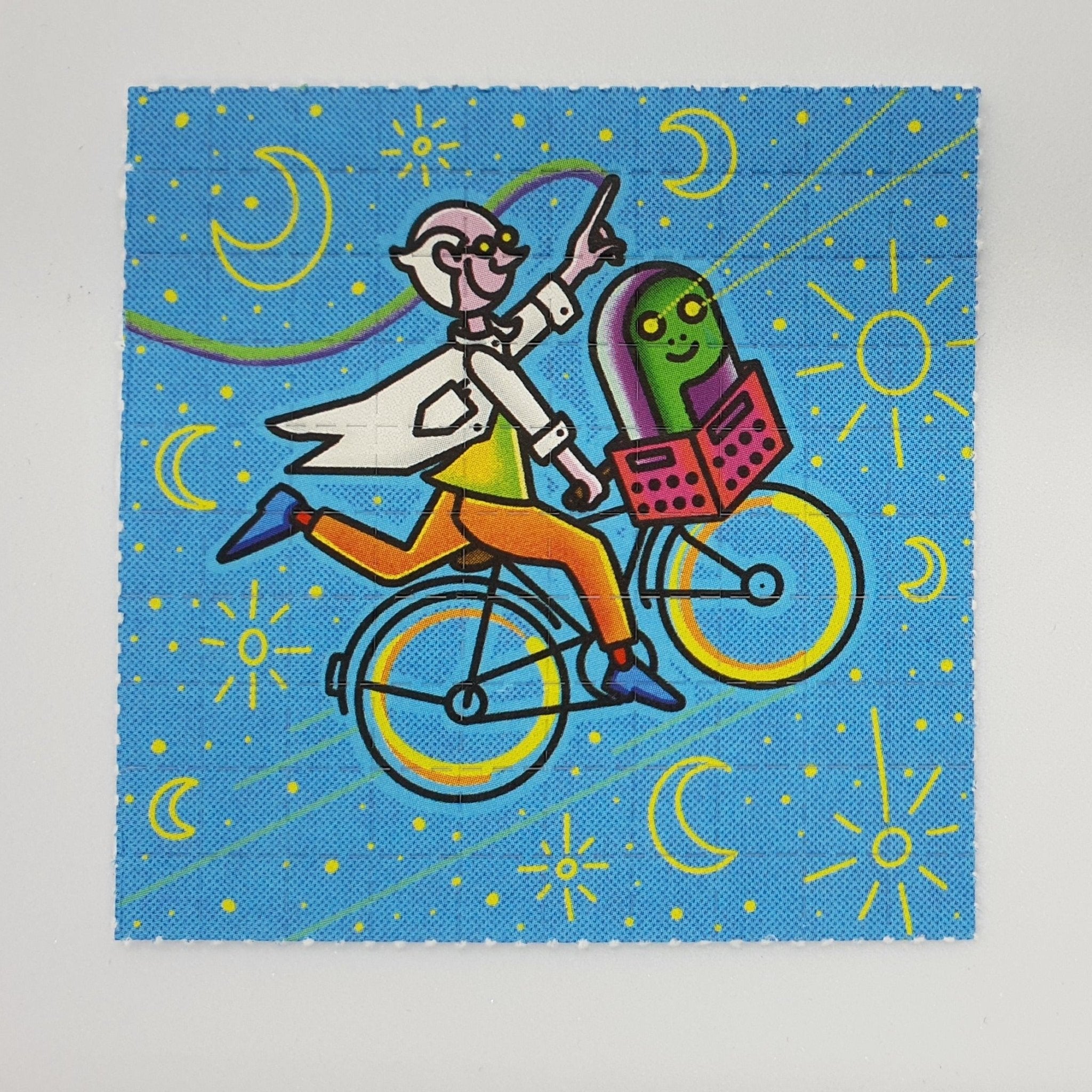 ET Bike Ride Mini Blotter Art - Blotter Store