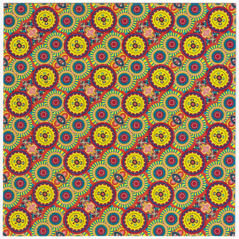 Floral Psychedelic Blotter Art
