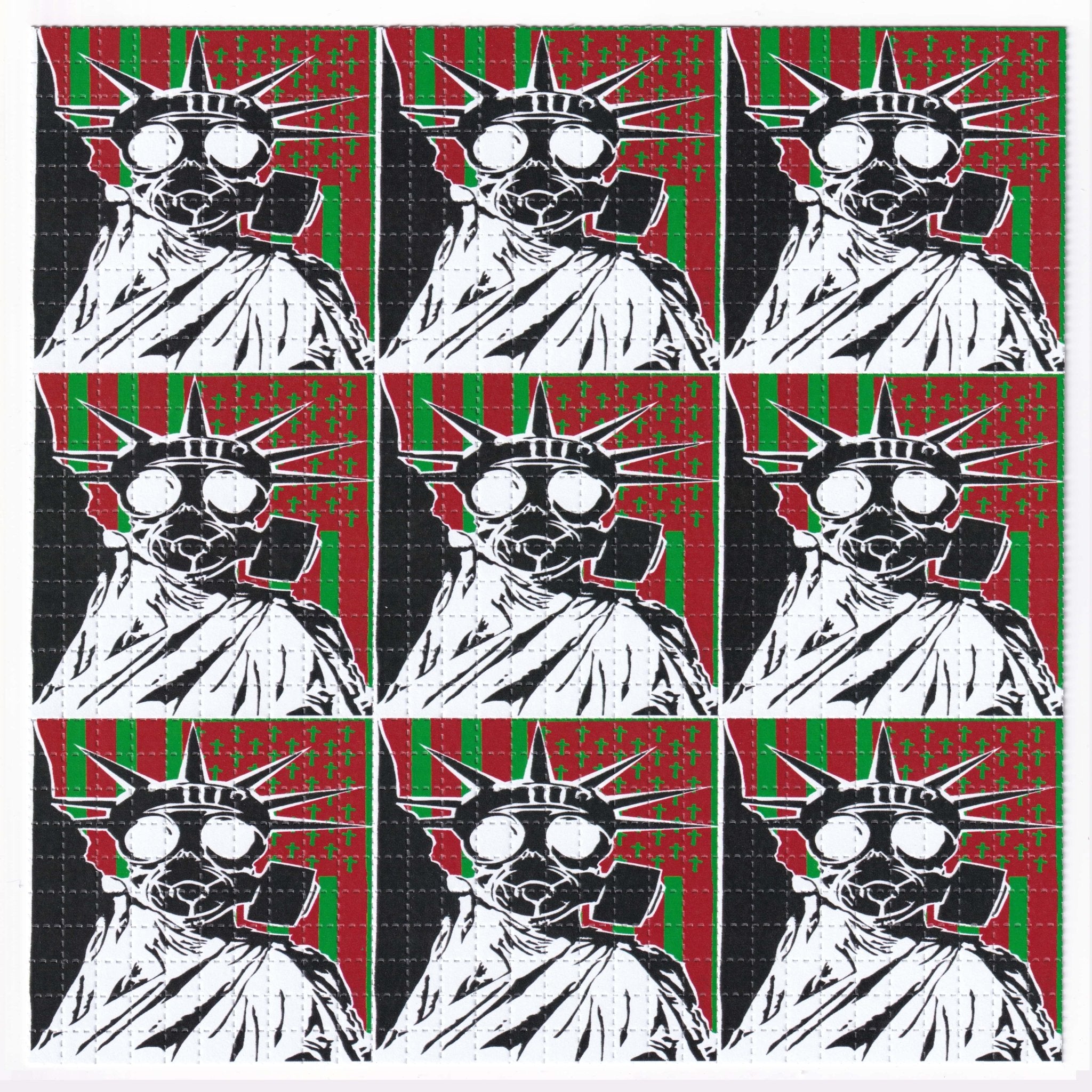 Freedom Mask Blotter Art - Blotter Store