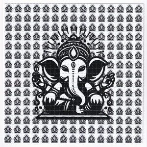 Ganesh God Blotter Art - Blotter Store