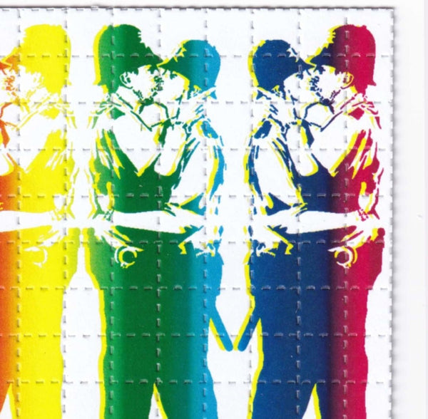 Gay Cops Banksy Blotter Art - Blotter Store