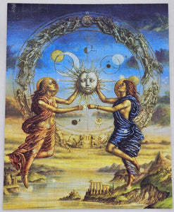Gemini by Jake Baddeley Blotter Art - Blotter Store