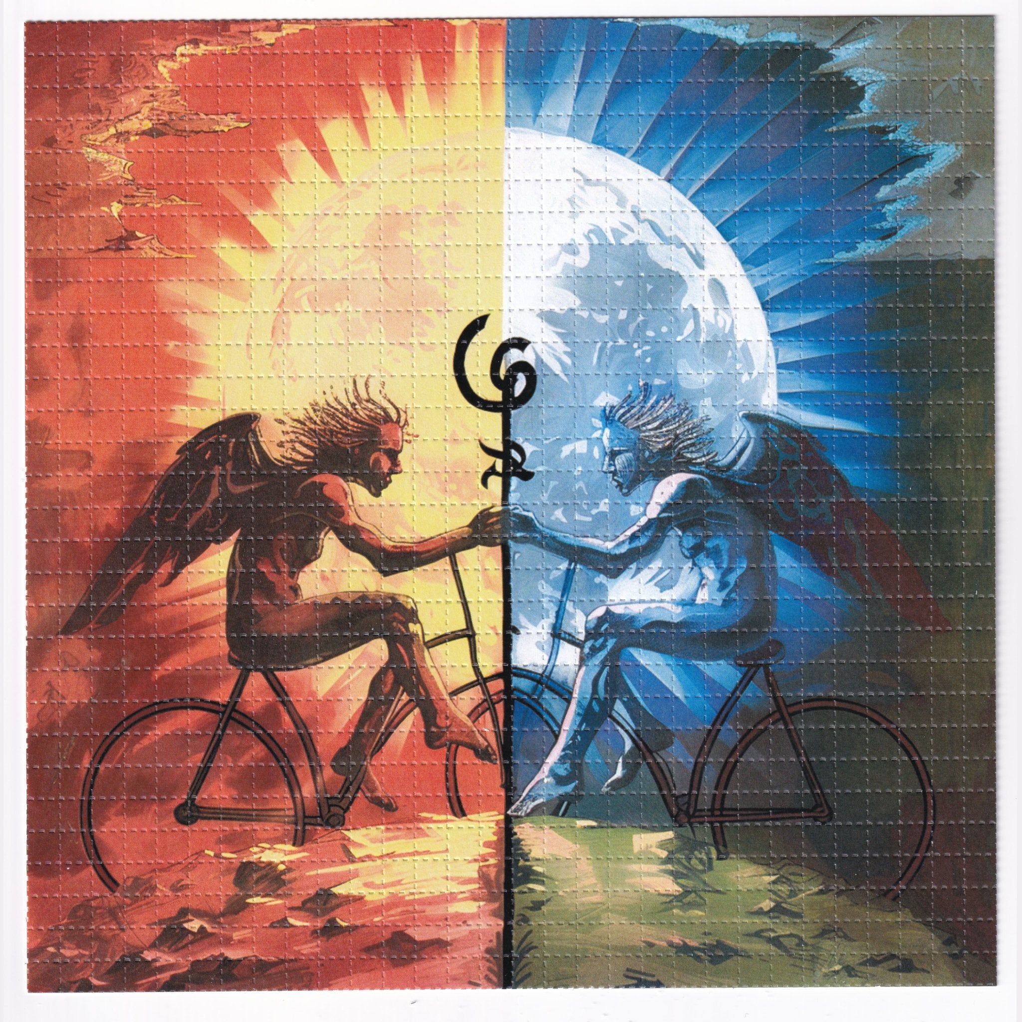 Good Vs Evil Blotter Art - Blotter Store