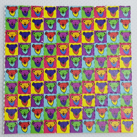 Grateful Dead Bear Mini Blotter Art - Blotter Store