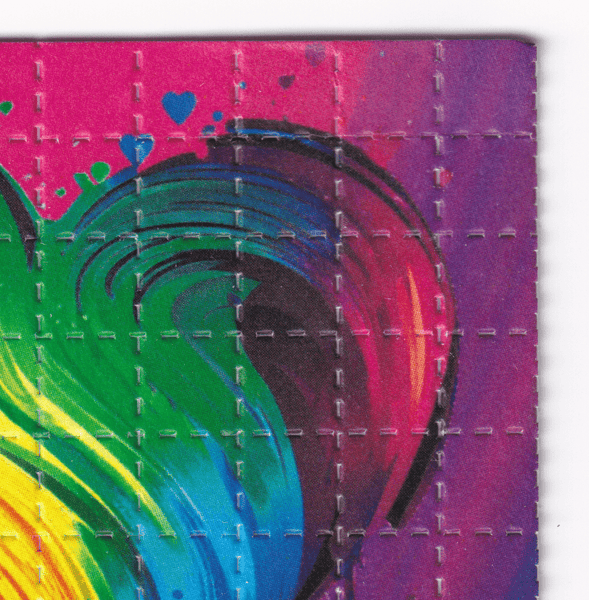 Heart 9 Panel Blotter Art - Blotter Store