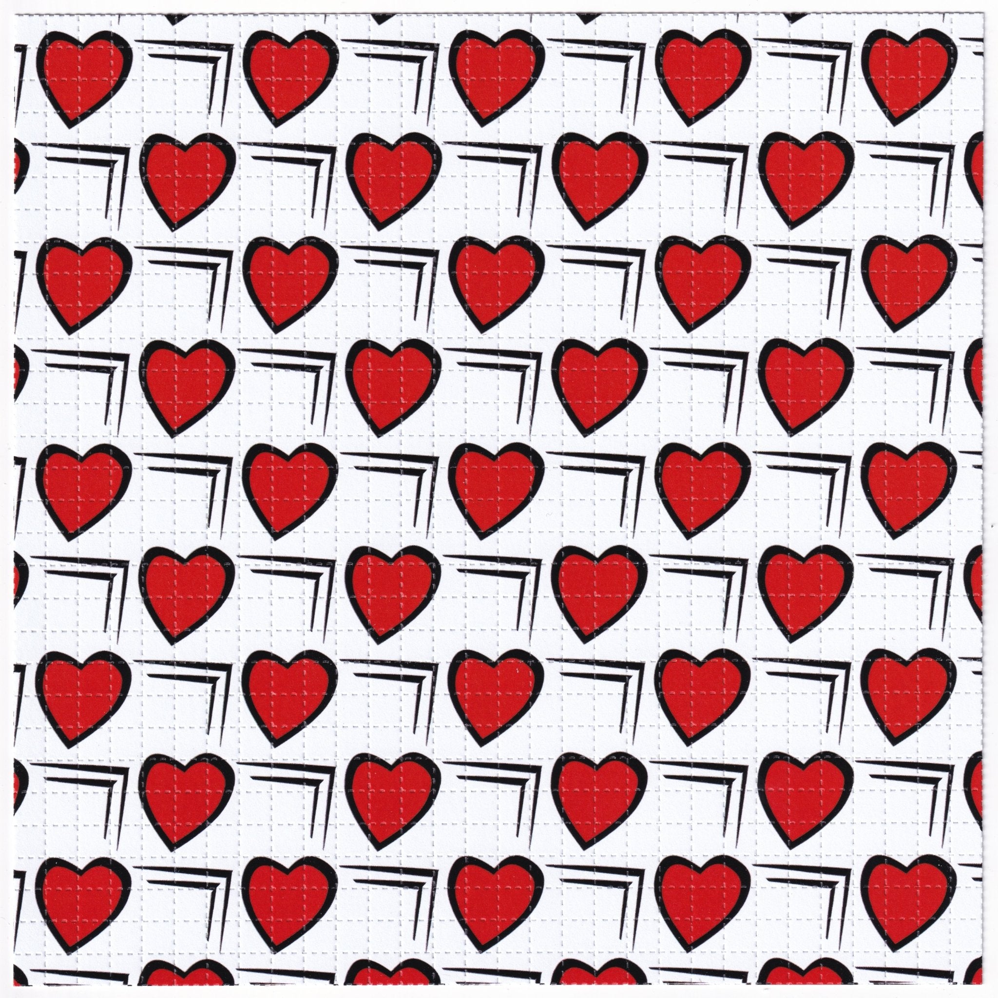 Hearts in Motion Blotter Art - Blotter Store