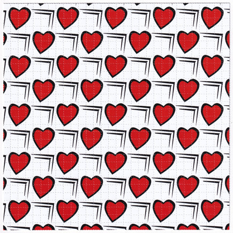 Hearts in Motion Blotter Art - Blotter Store