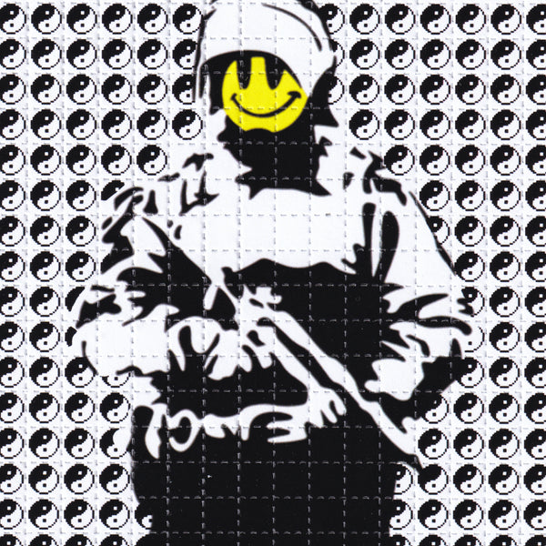 Banksy Solider Blotter Art