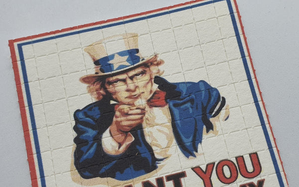 I Want You Mini Blotter Art - Blotter Store