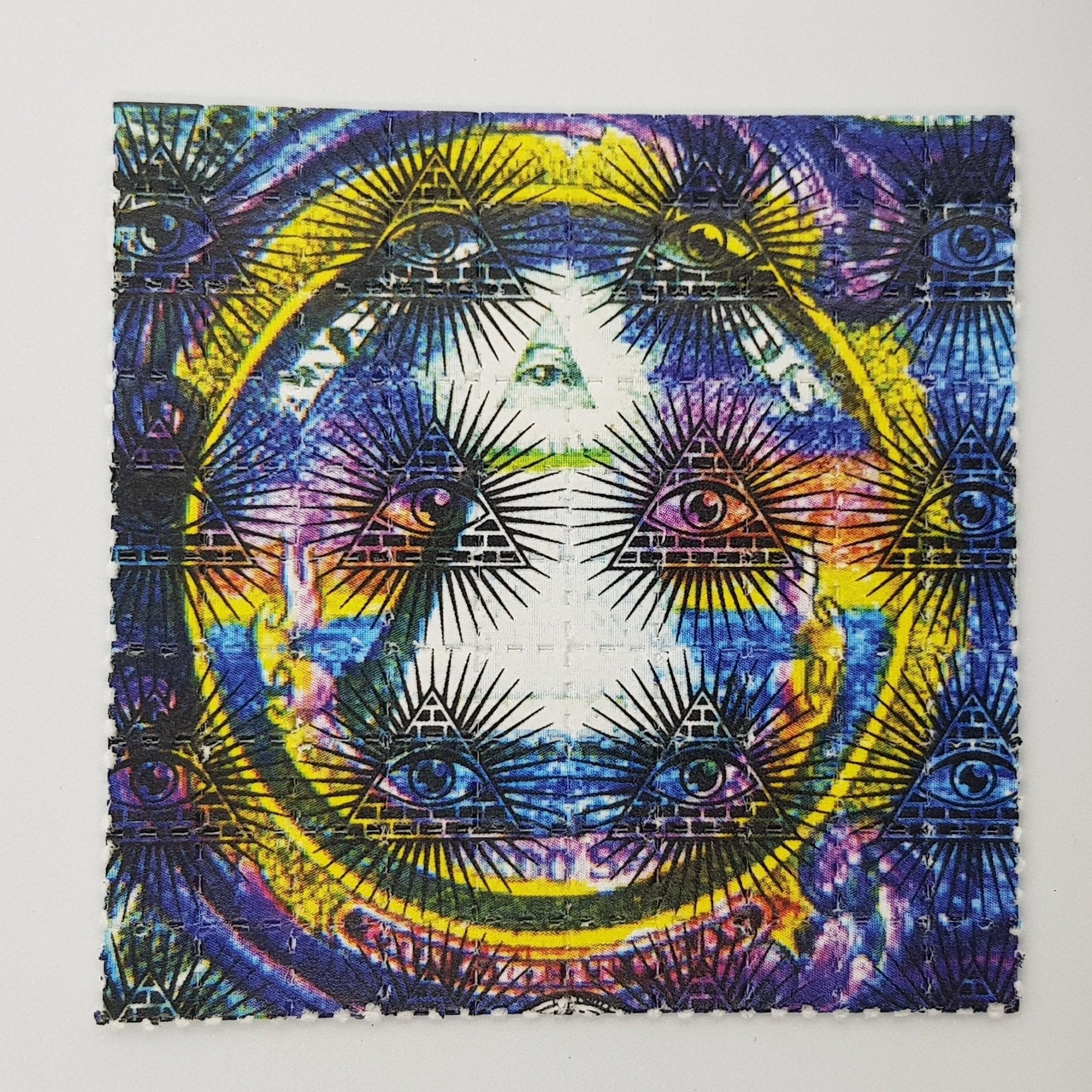 Illuminati Mini Blotter Art - Blotter Store