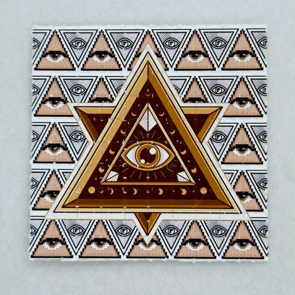 Illuminati Pyramid Mini Blotter Art - Blotter Store