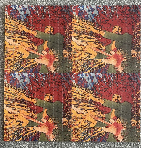 Jimi Hendrix Double Sided Blotter Art - Mid 2000's - Blotter Store