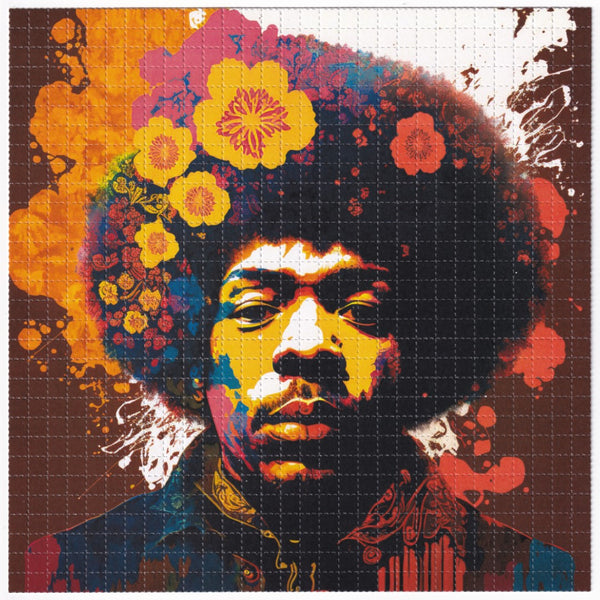 Jimi Hendrix Blotter Art