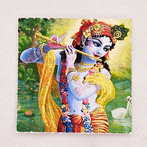 Krishna Mini Blotter Art - Blotter Store