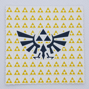 Legend of Zelda Triforce Mini Blotter Art - Blotter Store