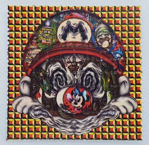 Melted Mario Mini Blotter Art - Blotter Store