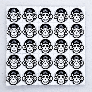 Monkey Face Mini Blotter Art - Blotter Store