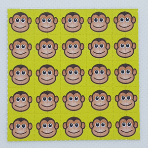 Monkey Tabs Mini Blotter Art - Blotter Store