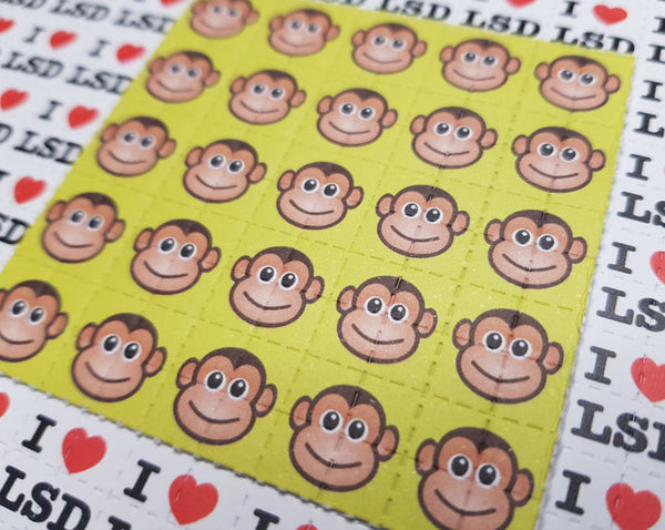 Monkey Tabs Mini Blotter Art - Blotter Store