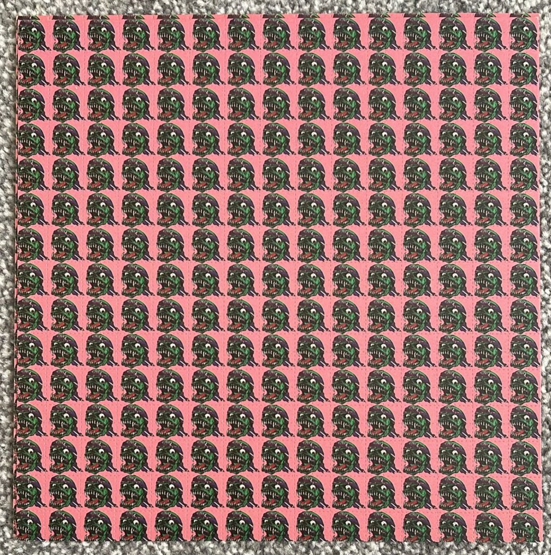 Monster Blotter Art by Mark McCloud - Pre 2000's - Blotter Store