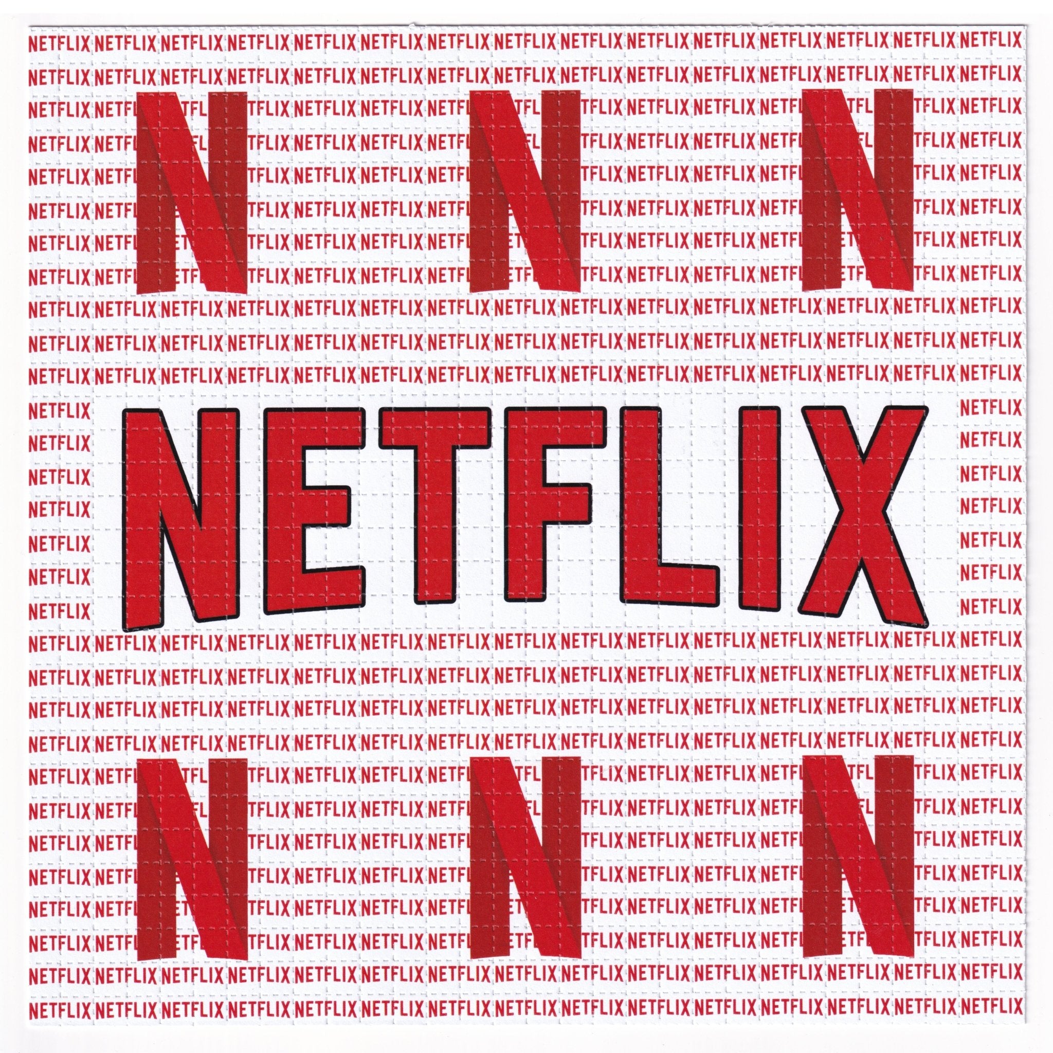 Netflix Blotter Art - Blotter Store