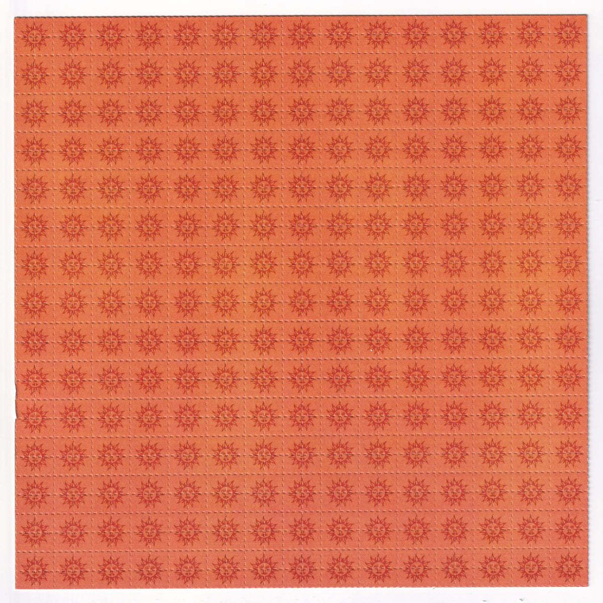 Nick Sand Orange Sunshine LSD Blotter Art Print – Blotter Store