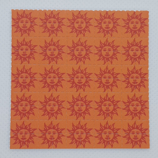 Orange Sunshine Mini Blotter Art - Blotter Store