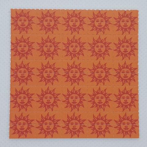 Orange Sunshine Mini Blotter Art - Blotter Store