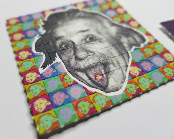 Albert Einstein Blotter Art - Blotter Store