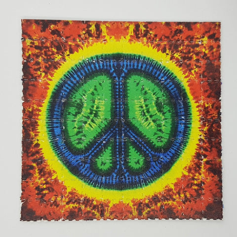 Peace Sign Mini Blotter Art - Blotter Store