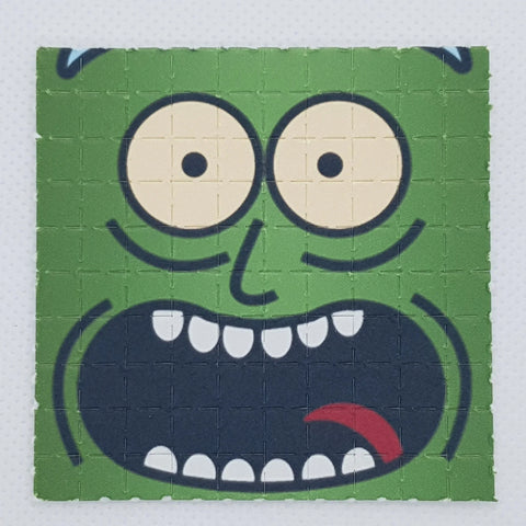 Pickle Rick - Rick & Morty Mini Blotter Art - Blotter Store
