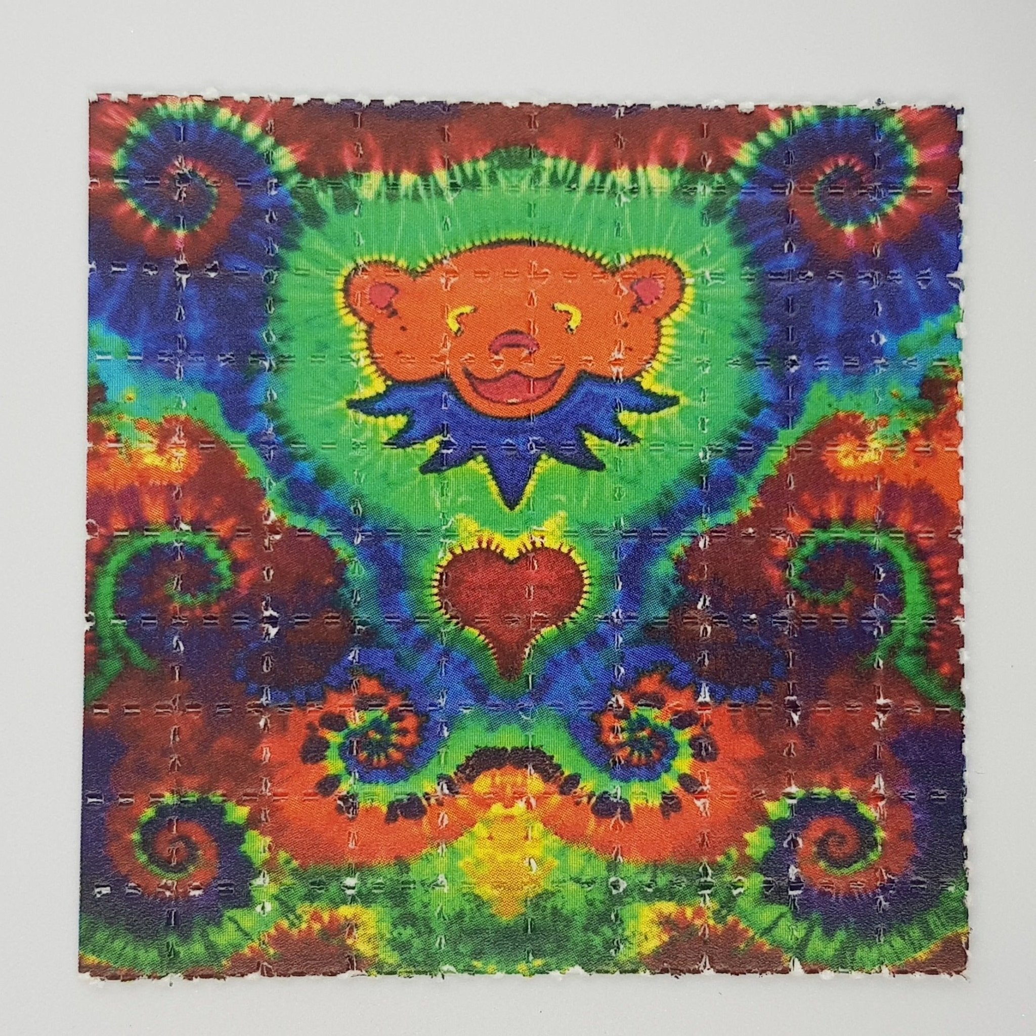 Psychedelic Bear Trippy Mini Blotter Art - Blotter Store