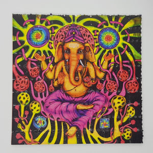 Psychedelic Ganesh Mini Blotter Art - Blotter Store