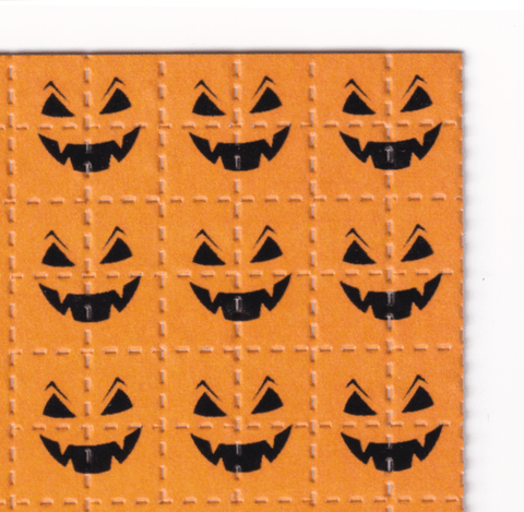 Pumpkin Face Blotter Art - Blotter Store