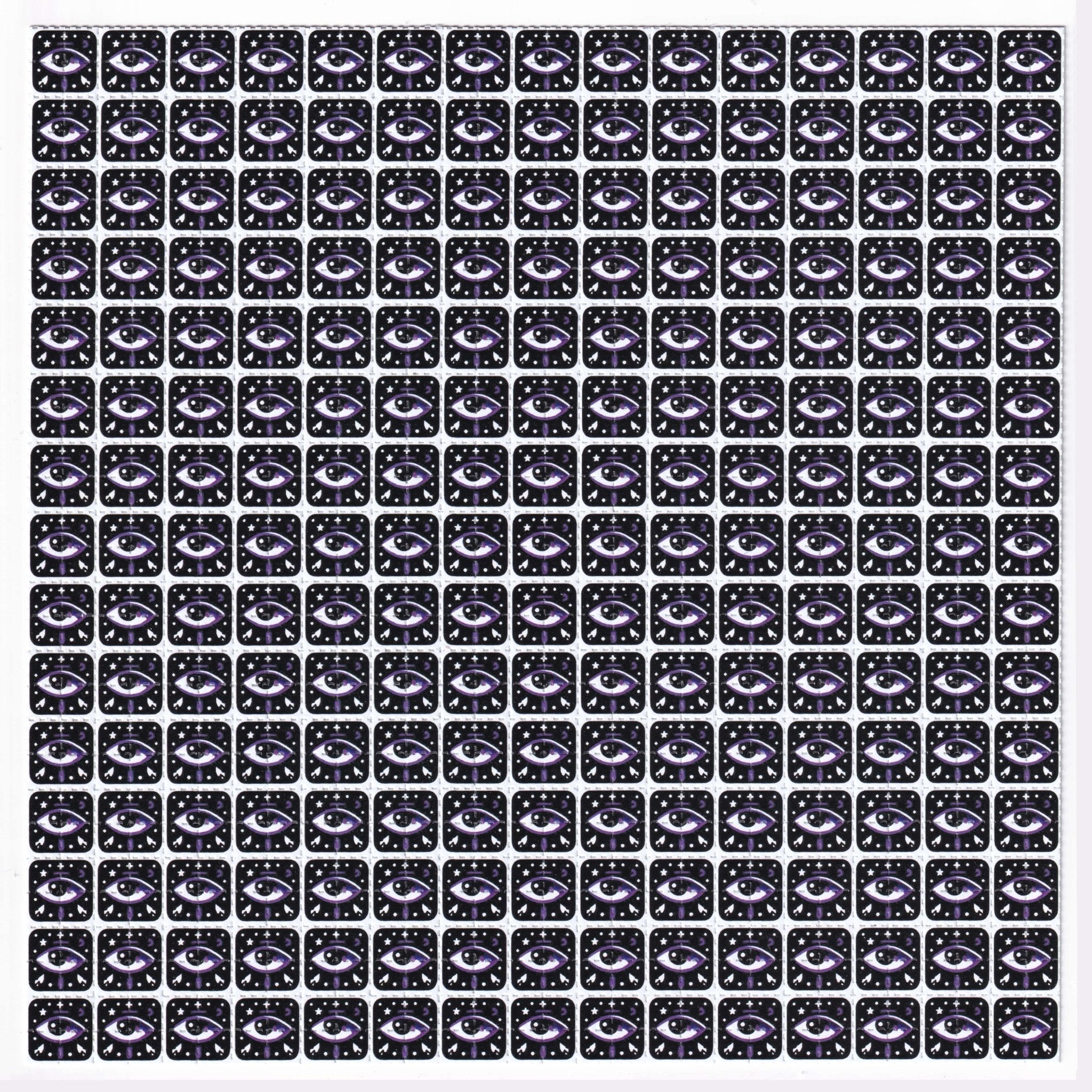 Purple Eye Blotter Art - Blotter Store