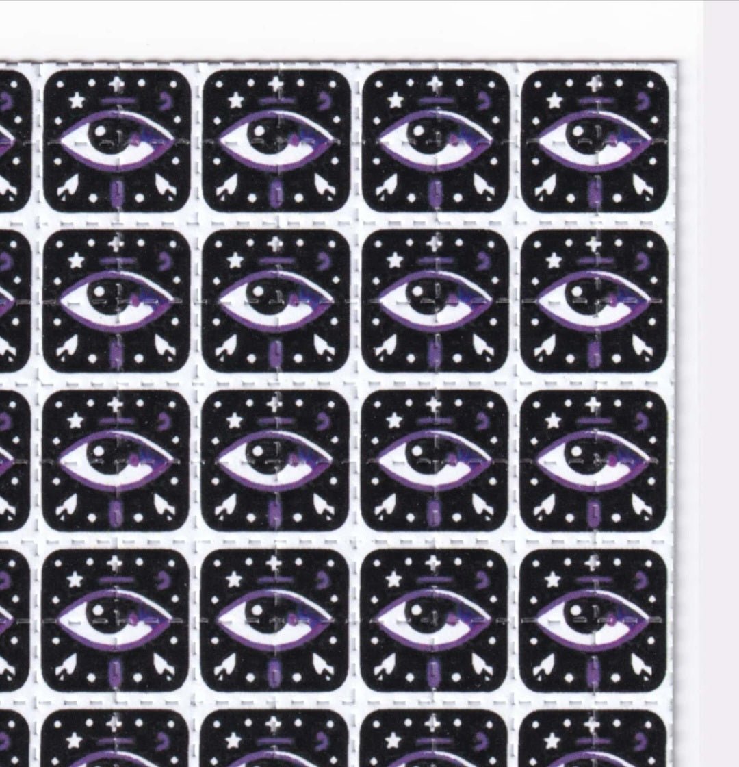 Purple Eye Blotter Art - Blotter Store