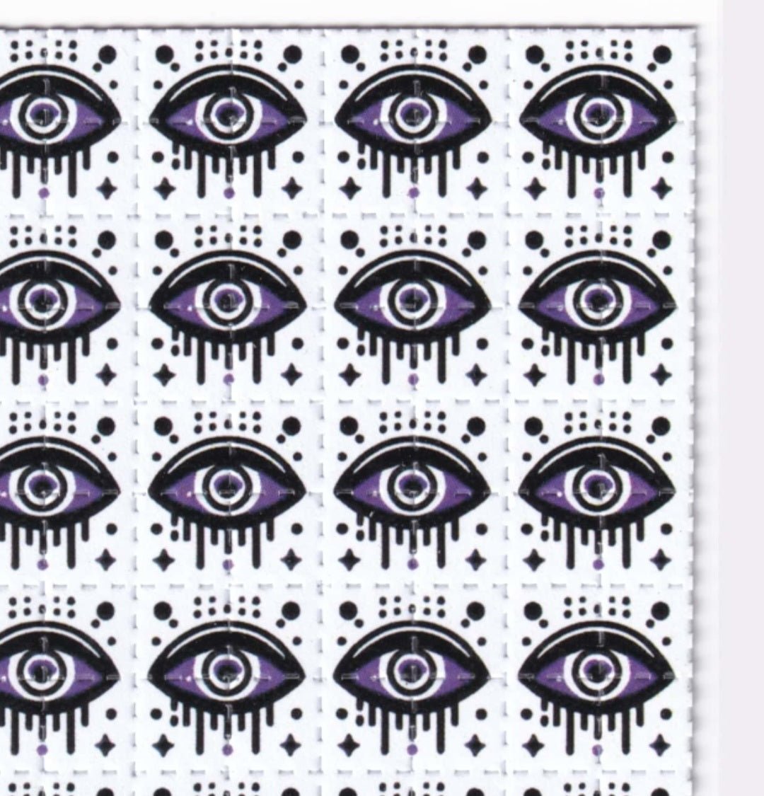Purple Eyes Blotter Art - Blotter Store