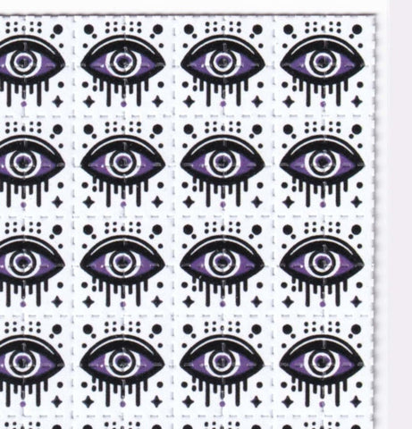Purple Eyes Blotter Art - Blotter Store