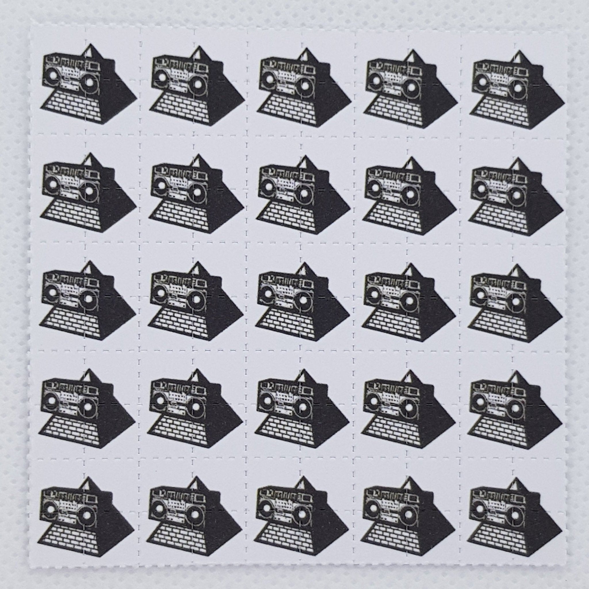 Pyramid of Sound Mini Blotter Art - Blotter Store
