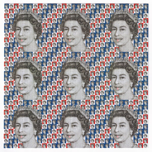 Queen Elizabeth Blotter Art - Blotter Store