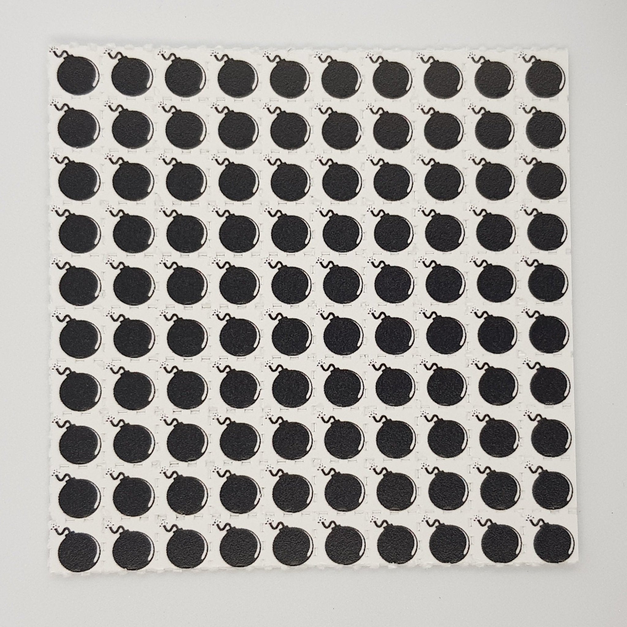 Retro Bomb Mini Blotter Art - Blotter Store