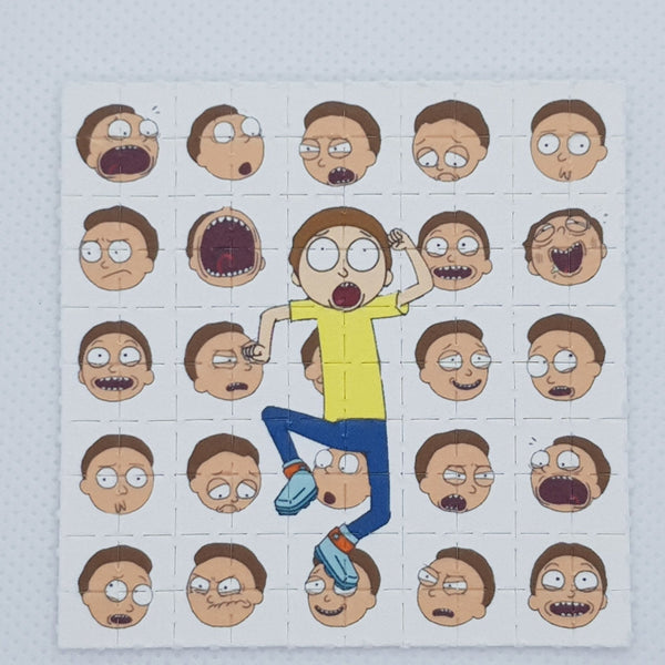 Rick & Morty Mini Blotter Art Set of 4 - Blotter Store