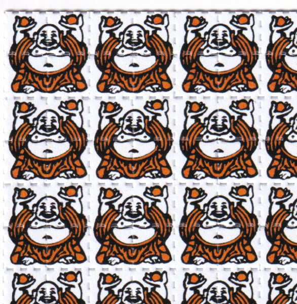 Laughing Buddha Blotter Art