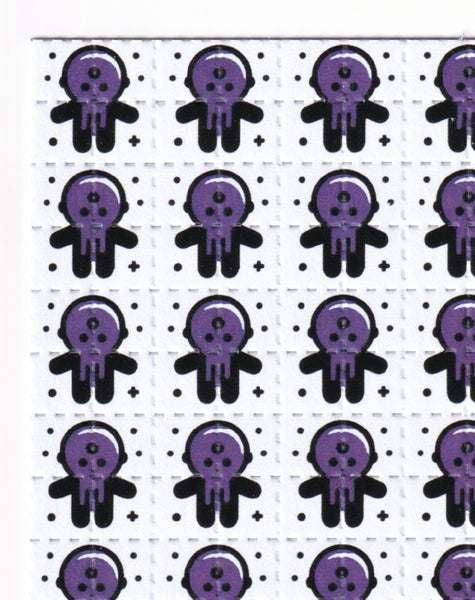Baby Drip Purple Blotter Art