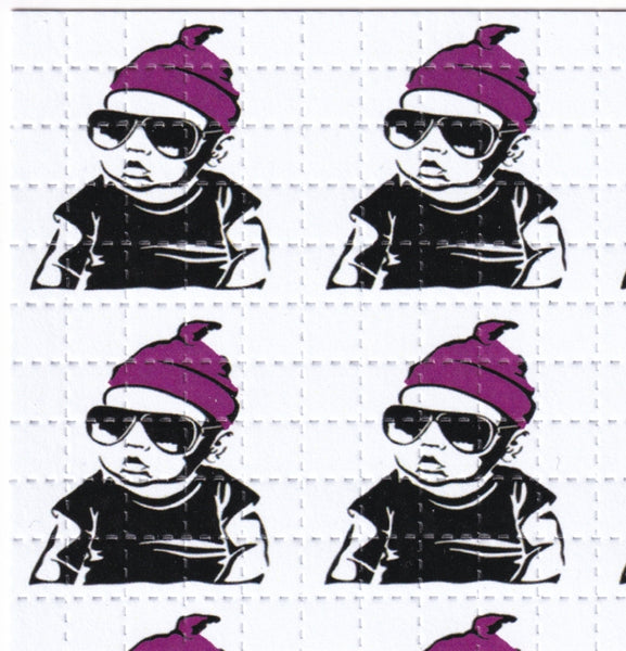Hangover Baby Purple Blotter Art