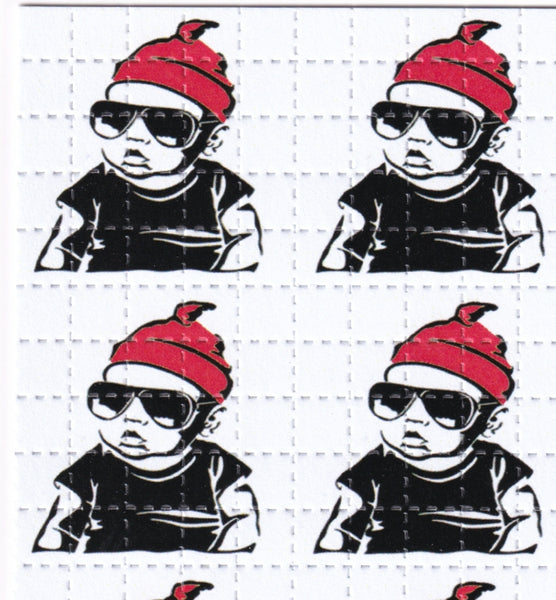 Hangover Baby Pink Blotter Art