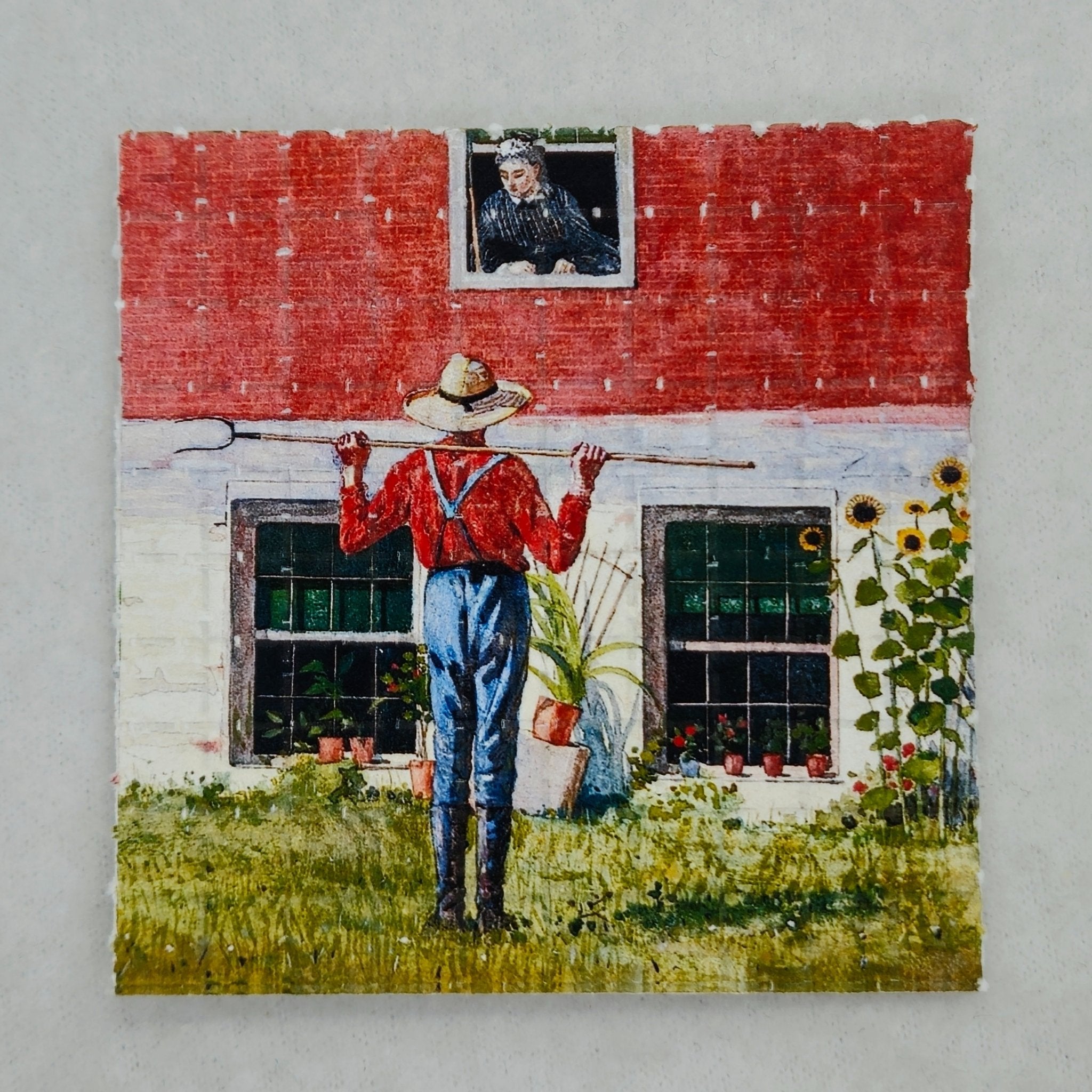 Rustic Courtship Mini Blotter Art - Blotter Store