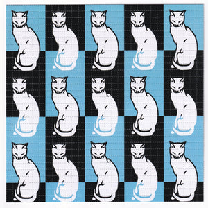 Siamese Blue Blotter Art - Blotter Store
