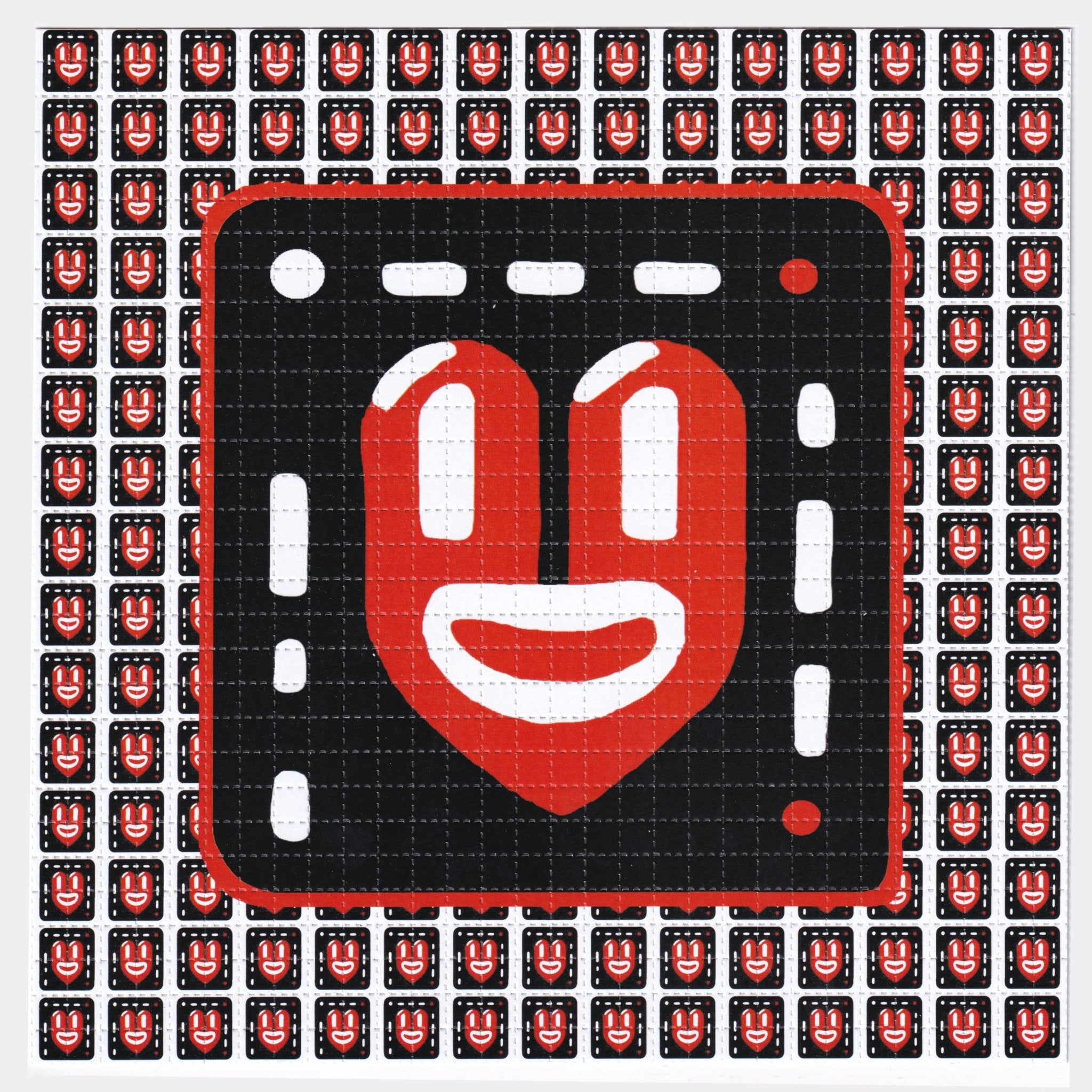 Smiley Hearty Blotter Art - Blotter Store