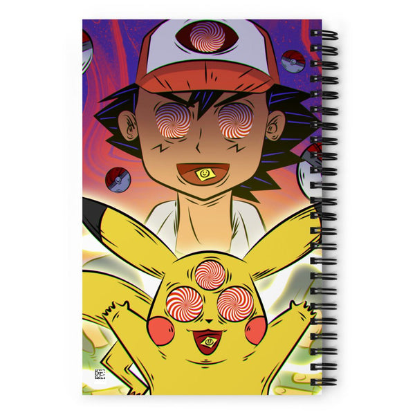 Pokemon on Acid Notebook - Blotter Store